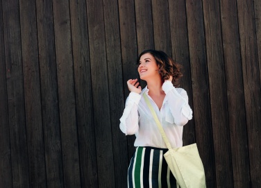 Logo trade liikelahjat tuotekuva: Olkalaukku puuvillaa 140gr/m²