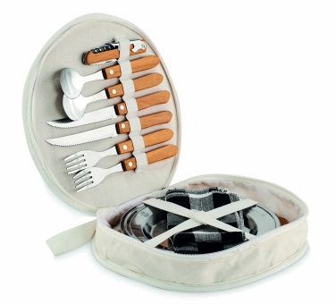 Logo trade mainoslahja ja liikelahja tuotekuva: Piknik-aterinsetti kahdelle