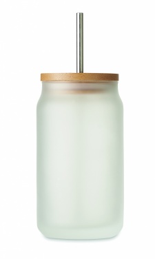 Logotrade liikelahja mainoslahja kuva: Lasipurkki 400 ml