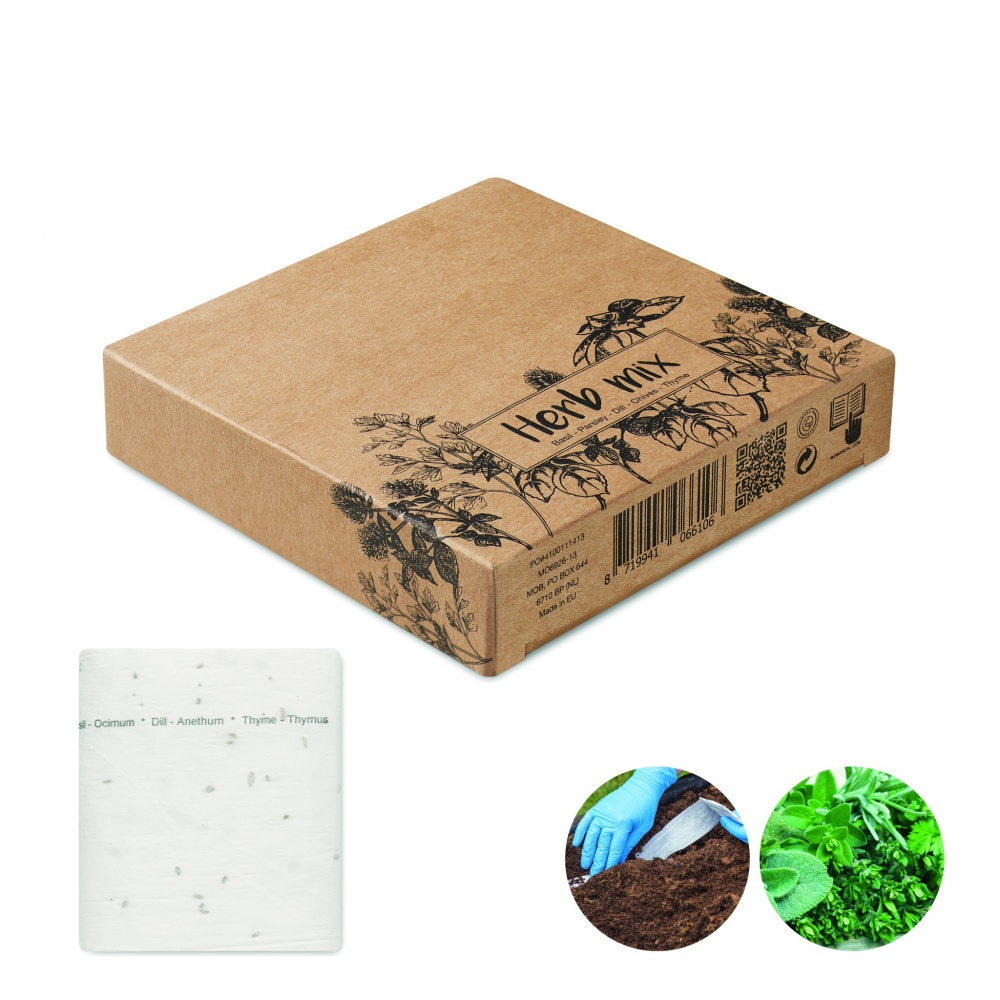 Logo trade mainostuotet tuotekuva: Yrttien siemennauha 3M