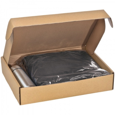 Logotrade mainoslahja tuotekuva: Setti fleecepeitolla ja lämpöpullolla LIVERPOOL