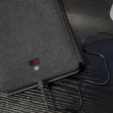 Logotrade liikelahja mainoslahja kuva: Power bank -kansio Leno