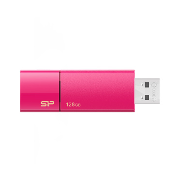 Logotrade mainostuote tuotekuva: Pendrive Silicon Power 3.0 Blaze B05, pinkki