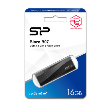 Logotrade mainoslahja tuotekuva: PENDRIVE SILICON POWER BLAZE - B07 3.2 16GB