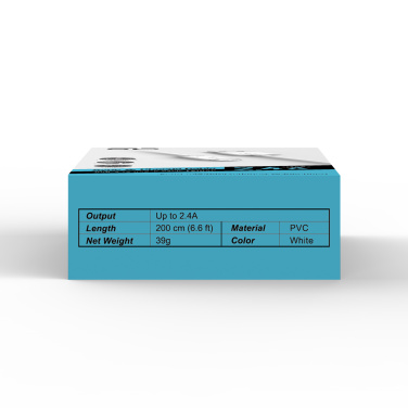 Logo trade liikelahjat tuotekuva: Tiedonsiirtokaapeli LK10 Type - C Quick Charge 3.0