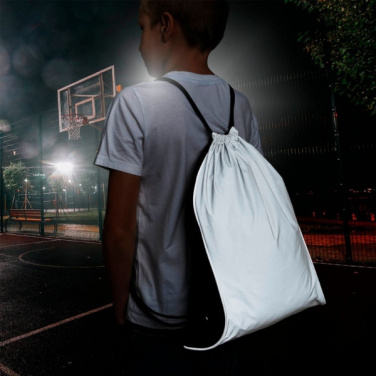 Logotrade liikelahjat mainoslahjat tuotekuva: Kiristysnyörilaukku DENISON Schwarzwolf