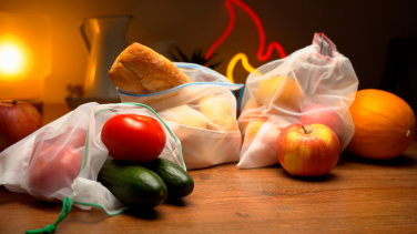 Logotrade liikelahja tuotekuva: Tuore verkko, 3 kpl MIAMI