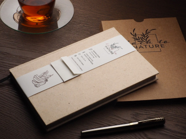 Logotrade mainoslahja ja liikelahja kuva: Kierrätetty banaani muistikirja 209734200