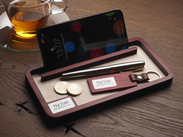 Logo trade mainoslahjat ja liikelahjat kuva: Puinen työpöydän järjestäjä 1818121