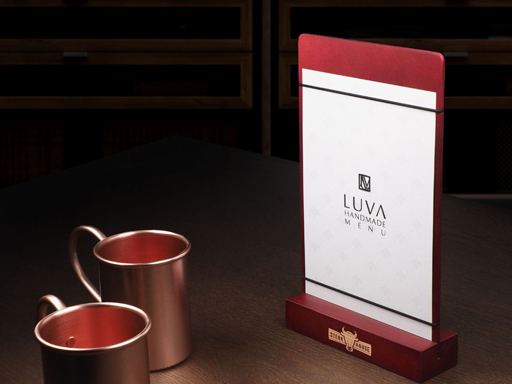 Logo trade liikelahja kuva: Promo menu 1867121