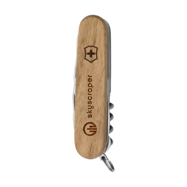 Logotrade mainostuote tuotekuva: Victorinox Huntsman Wood taskuveitsi