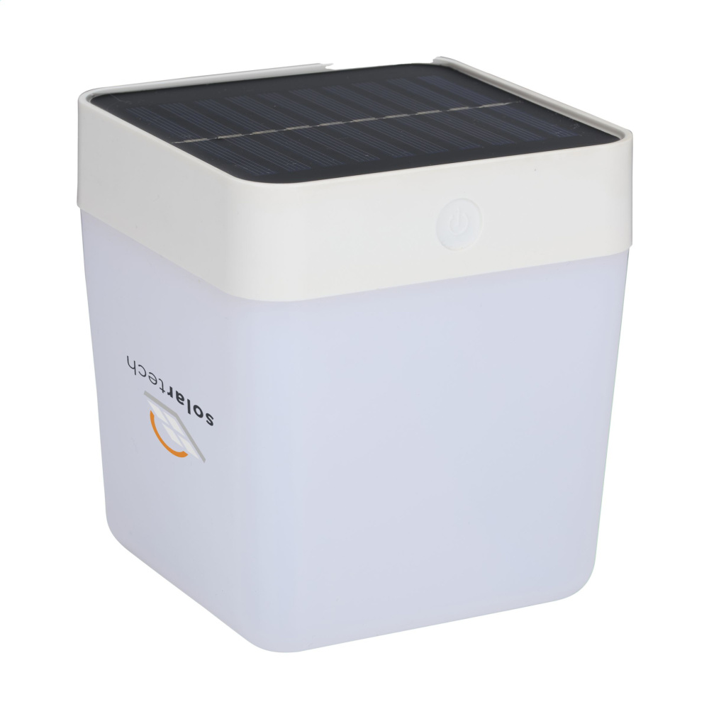 Logo trade liikelahjat tuotekuva: Grundig Lumo Solar -pöytävalaisin