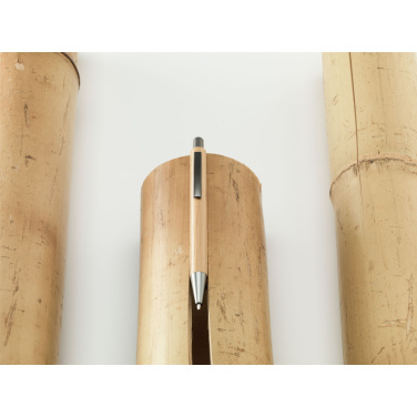 Logo trade liikelahjat mainoslahjat kuva: Sento Bamboo kynä