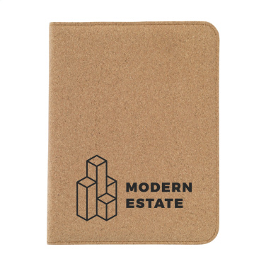 Logo trade mainostuote kuva: Eco Conference Cork A5 asiakirjakansio