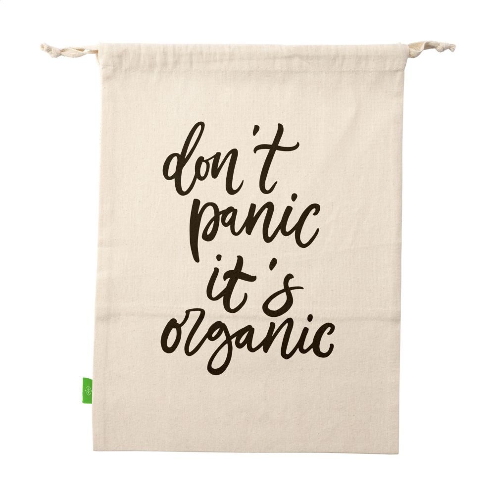 Logo trade liikelahja mainoslahja tuotekuva: Natura Organic GOTS Mesh Bag (120 g/m²) hedelmäpussi