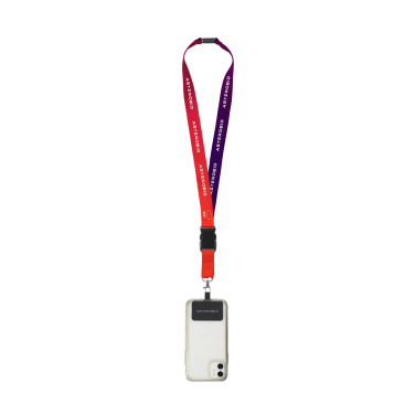 Logo trade mainoslahjat ja liikelahjat kuva: Lanyard Promo Complete Sublimatie RPET 2 cm ja Patch