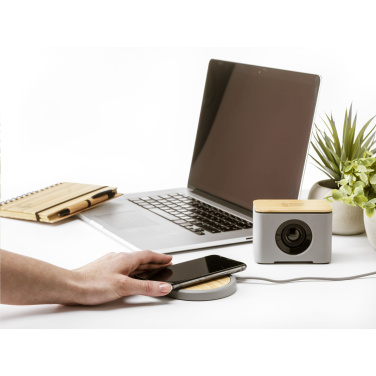 Logotrade liikelahja mainoslahja kuva: Lidos Stone ECO 10W langaton laturi