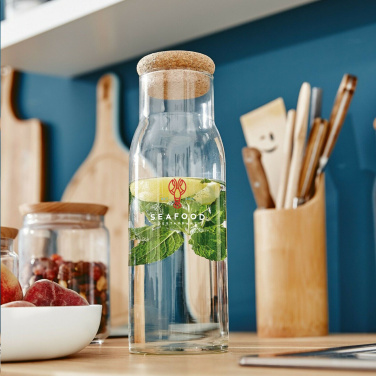 Logotrade mainoslahjat kuva: Algarve Carafe 1 L korkkikorkilla