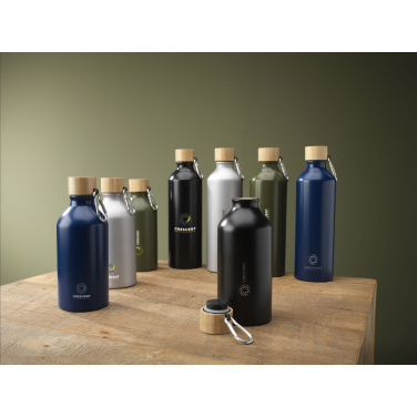 Logo trade mainostuote kuva: AluBamboo GRS Kierrätetty Alu 500 ml vesipullo