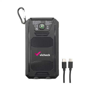 Logotrade liikelahja tuotekuva: Trail RCS Solar Charger Compass 8000