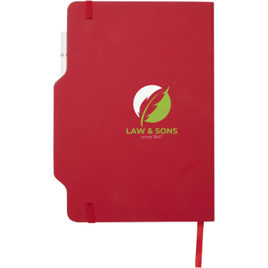 Logotrade liikelahjat mainoslahjat tuotekuva: Nexus kovakantinen A5-muistivihko kuulakärki- ja lyijykynällä