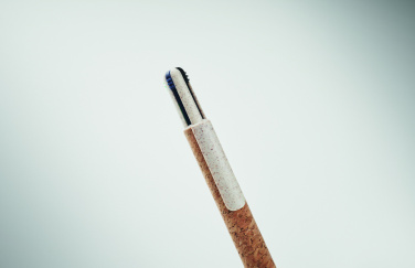 Logotrade liikelahjat mainoslahjat tuotekuva: 4-värinen mustekynä korkkia