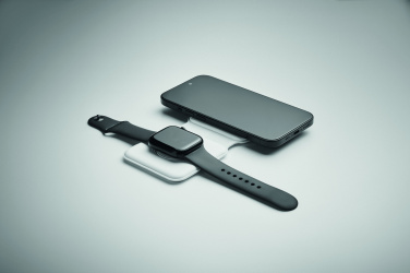 Logotrade liikelahja tuotekuva: 2 in 1 taitettava laturi 15W