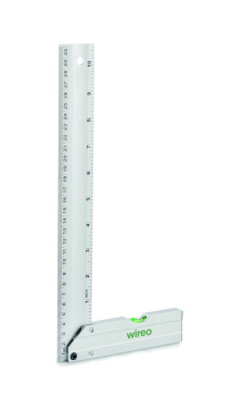 Logotrade liikelahja tuotekuva: Alumiininen tasoviiva 30 cm