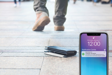 Logotrade mainoslahjat kuva: Findcard RCS kierrätysmuovinen tavaranseurantakortti
