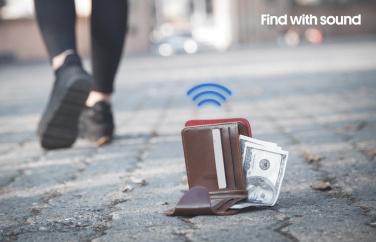 Logo trade mainostuotet tuotekuva: Findit RCS rplastic ultra-ohut tracker kortti ladattava