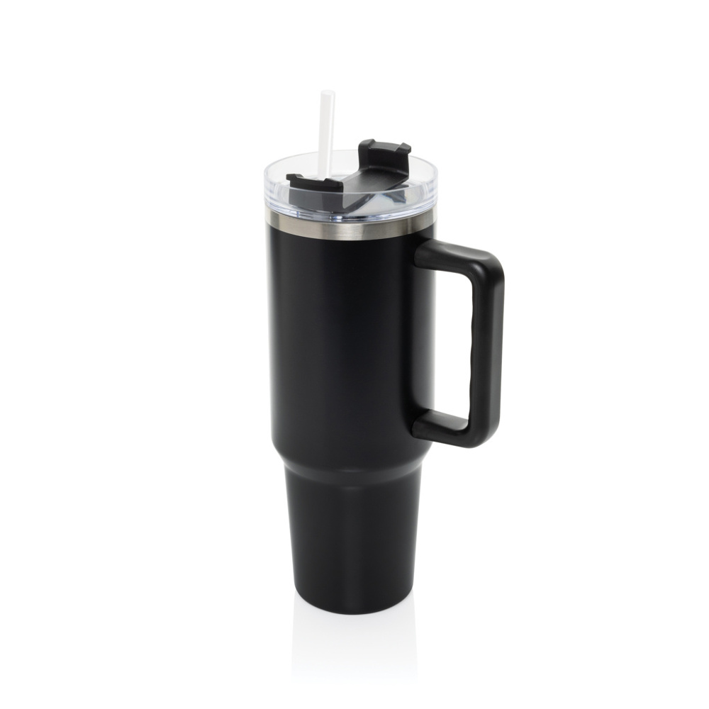 Logo trade liikelahja mainoslahja tuotekuva: Stadley RCS kierrätysteräksestä valmistettu matkamuki 1200ML