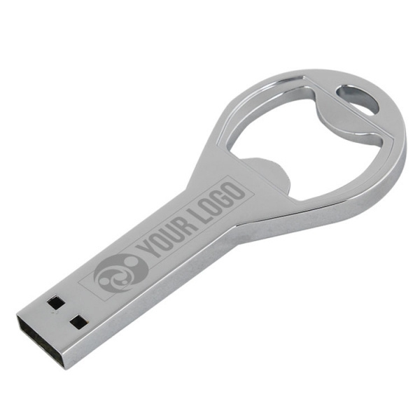 Logotrade mainoslahjat ja liikelahjat tuotekuva: Metallinen USB-tikku