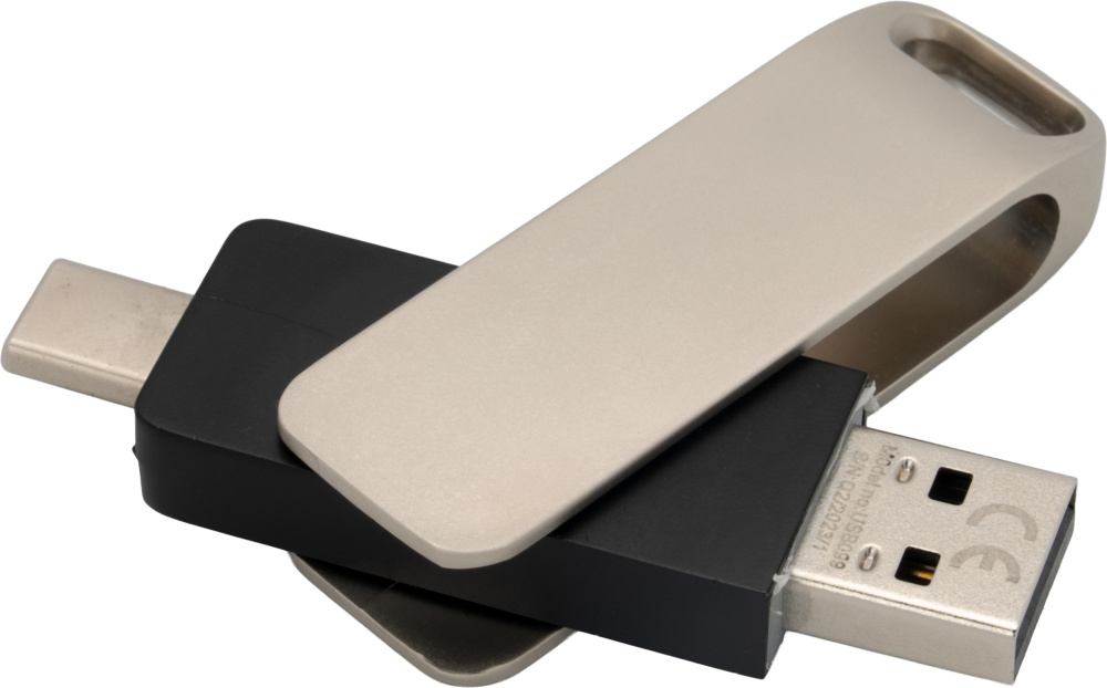 Logotrade mainoslahja tuotekuva: Metallinen USB-tikku
