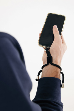 Logotrade mainoslahja ja liikelahja kuva: CarryLoop RCS -säädettävä puhelinrannehihna, kierrätetty PET