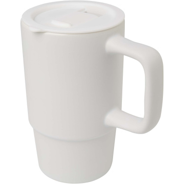 Logotrade mainostuotet kuva: Carter keramiikkamuki muovikannella, 450 ml