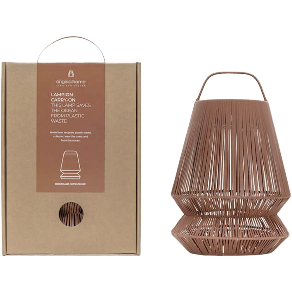 Logotrade mainostuote tuotekuva: Originalhome Lampion kierrätetty kannettava lampunvarjostin