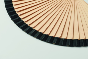 Logo trade mainoslahja kuva: Puinen viuhka