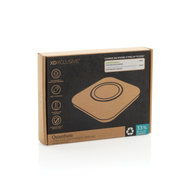 Logotrade liikelahjat mainoslahjat tuotekuva: Quantum ultra-nopea 25 W magneettinen langaton latausalusta