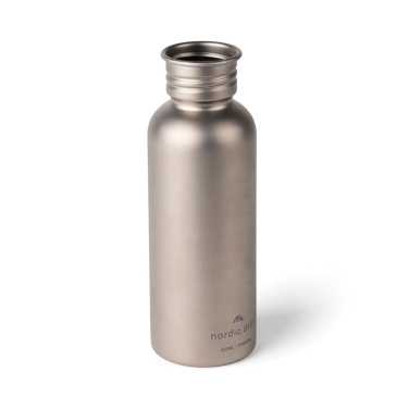Logo trade mainostuote kuva: Nordic Drift Trail -ultrakevyt titaanijuomapullo 600 ml