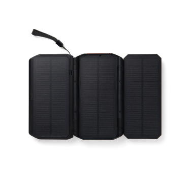 Logo trade liikelahjat tuotekuva: Nordic Drift Titan 10 000 mAh aurinkovirtapankki, 3 paneelia