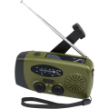Avior hätäradio kierrätysmuovista (RCS) valmistettu, Armeijan vihreä