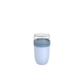 Mepal Ellipse 750+300 ml:n eristetty lounasrasia, Sininen