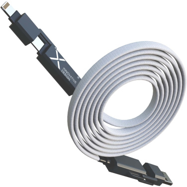 Logotrade liikelahja tuotekuva: SCX.design C58 60 W:n magneettinen litteä latauskaapeli