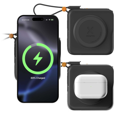 Logotrade mainoslahja ja liikelahja kuva: Xtorm TravelPro 3-in-1-matkalaturi 30 W ja 10 000 mAh