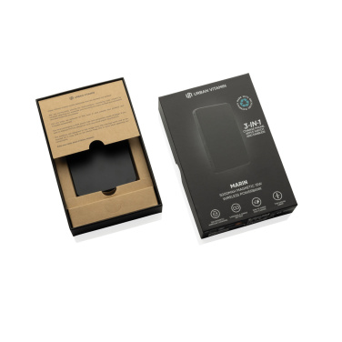 Logotrade mainostuotet kuva: Urban Vitamin Marin 5000 mAh:n 15 W langaton varavirtalähde
