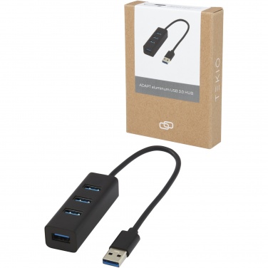 Logotrade verslo dovanos nuotrauka: ADAPT aliuminio USB 3.0 šakotuvas