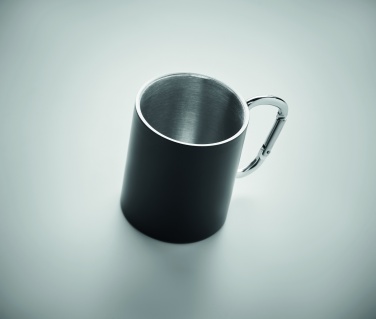 Logotrade reklaminės dovanos nuotrauka: Dvigubos sienelės metalinis puodelis 300 ml