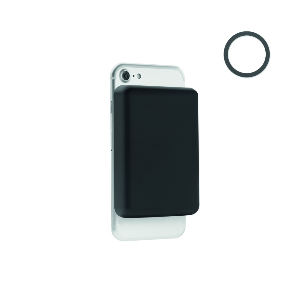Logotrade dovana nuotrauka: Magnetinis belaidis įkroviklis 15W, 5000 mAh