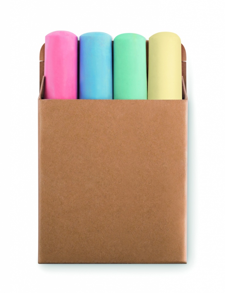 Logotrade reklaminiai produktai nuotrauka: 4 kreidos lazdelės