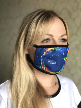 Logotrade reklaminės dovanos nuotrauka: Medvilninė kaukė MARS PRO (M dydis) su kišene ir HEPA filtru 1380165